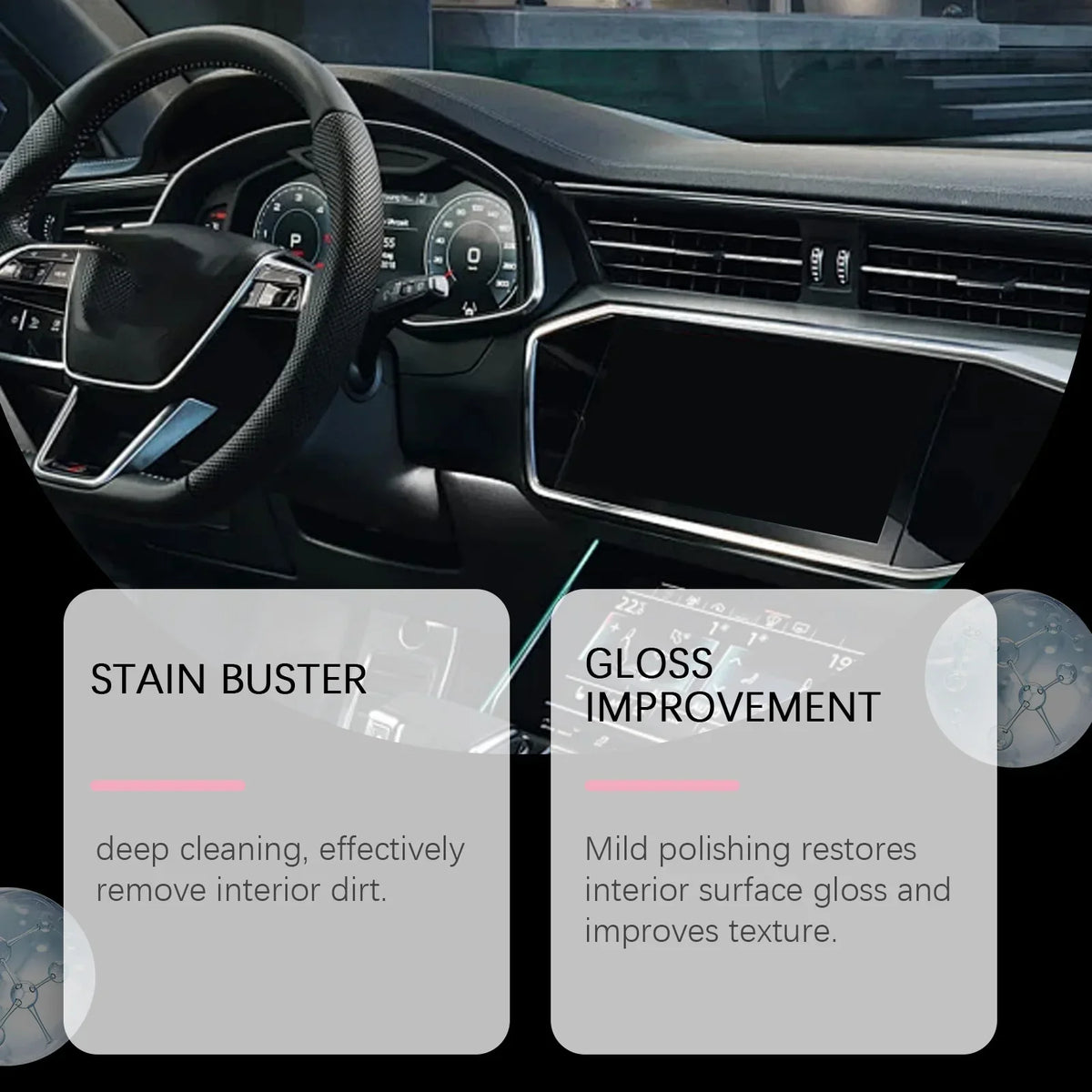 Car Plastic Restorer – Back to Black Gloss Interior Polish & Repair Coating
